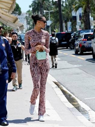 76th Cannes Film Festival 2023, day 7 - Cindy Bruna walking on the croisette  Copyright: xManuelexMangiarottix xipa-agencyx xPoolxPhotoxEventsx01x IPA_IPA38125333