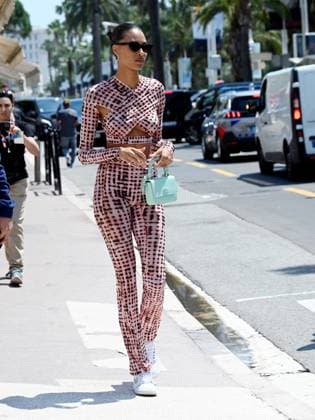 76th Cannes Film Festival 2023, day 7 - Cindy Bruna walking on the croisette  Copyright: xManuelexMangiarottix xipa-agencyx xPoolxPhotoxEventsx01x IPA_IPA38125338