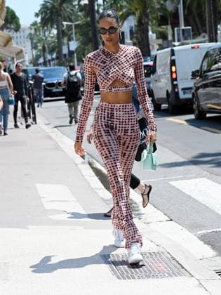 76th Cannes Film Festival 2023, day 7 - Cindy Bruna walking on the croisette  Copyright: xManuelexMangiarottix xipa-agencyx xPoolxPhotoxEventsx01x IPA_IPA38125349