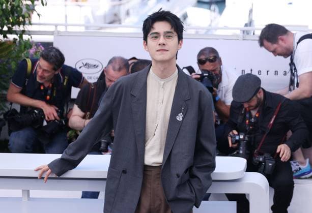 (230522) -- CANNES, May 22, 2023 -- Chinese actor Liu Haoran poses during a photocall for the film Ran Dong (The Breaking Ice) at the 76th edition of the Cannes Film Festival in Cannes, southern France, on May 22, 2023. (Photo by Xinhua) FRANCE-CANNES-FILM FESTIVAL-THE BREAKING ICE-PHOTOCALL LixBohan 