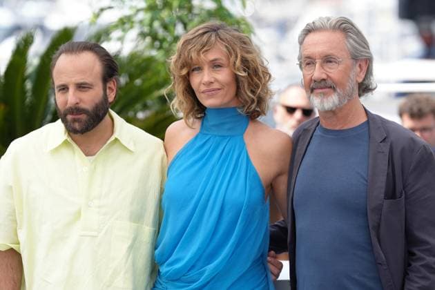 Vincent Macaigne - Cecile de France - Martin Provost CELEBRITES : 76 eme festival de Cannes - Photocall du film Â« Bonnard Pierre and Marthe Â» - Cannes - 22 05 2023 NorbertScanella Panoramic 