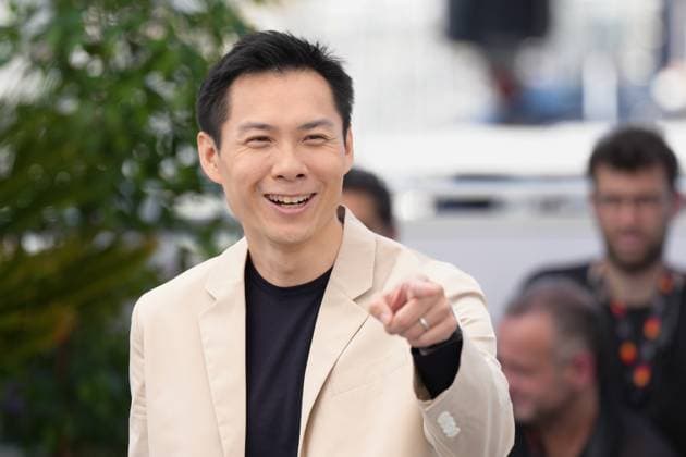 Anthony Chen CELEBRITES : 76 eme festival de Cannes - Photocall du film Â« Ran Dong (The Breaking Ice) Â» - Cannes - 22 05 2023 NorbertScanella Panoramic 