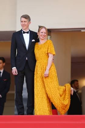 May 22, 2023, Cannes, Cote d Azur, France: JUSSI VATANEN and ALMA Po YSTI attend the screening of Fallen Leaves during the 76th Annual Cannes Film Festival at Palais des Festivals on May 22, 2023 in Cannes, France Cannes France - ZUMAc179 20230522_zep_c179_079 Copyright: xMickaelxChavetx