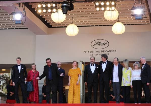 May 22, 2023, Cannes, Cote d Azur, France: Director AKI KAURISMo¦KI attends the screening of Fallen Leaves during the 76th Annual Cannes Film Festival at Palais des Festivals on May 22, 2023 in Cannes, France Cannes France - ZUMAc179 20230522_zep_c179_081 Copyright: xMickaelxChavetx