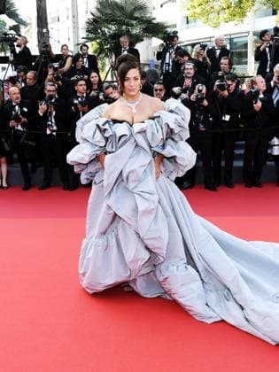76th Cannes Film Festival 2023, evening 7 - Red Carpet film Club Zero . In the photo Ashley Graham  Copyright: xAlbertoxTerenghix xipa-agency.nex xPoolxPhotoxEventsx01x IPA_IPA38131304