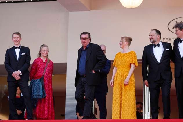 at the premiere of the feature film Kuolleet lehdet Fallen Leaves at the Festival de Cannes 2023 76 Cannes International Film Festival at the Palais des Festivals Cannes, 22 05 2023 Foto:xD.xBedrosianx xFuturexImage