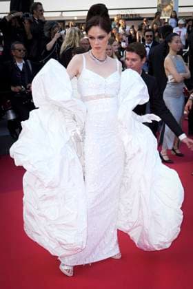 Photo IPP Daniele Cifala™ Cannes 22 05 2023 Club Zero Red Carpet The 76th Annual Cannes Film Festival in photo Coco Rocha Italy Photo Press World Copyright  0