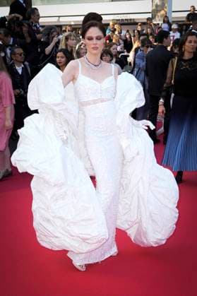 Club Zero Red Carpet - The 76th Annual Cannes Film Festival Coco Rocha attends the Club Zero red carpet during the 76th annual Cannes film festival at Palais des Festivals on May 22, 2023 in Cannes, France. Cannes France  Copyright: xDanielexCifalÃ x originalFilename: cifala-notitle230522_npafv.jpg