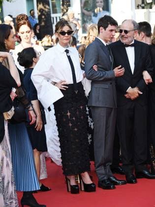 76th Cannes Film Festival 2023, evening 7 - Red Carpet film Club Zero . In the photo: Clotilde Courau  Copyright: xSimonexcomix xipa-agency.netx xPoolxPhotoxEventsx01x IPA_IPA38135168