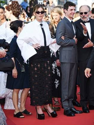 76th Cannes Film Festival 2023, evening 7 - Red Carpet film Club Zero . In the photo: Clotilde Courau  Copyright: xSimonexcomix xipa-agency.netx xPoolxPhotoxEventsx01x IPA_IPA38135175
