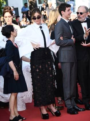 76th Cannes Film Festival 2023, evening 7 - Red Carpet film Club Zero . In the photo: Clotilde Courau  Copyright: xSimonexcomix xipa-agency.netx xPoolxPhotoxEventsx01x IPA_IPA38135179