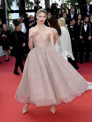 76th Cannes Film Festival 2023, evening 7 - Red Carpet film Club Zero . In the photo Martha Hunt  Copyright: xAlbertoxTerenghix xipa-agency.nex xPoolxPhotoxEventsx01x IPA_IPA38135251