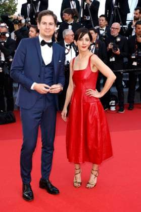 Guillaume Renusson and Zar Amir Ebrahimi at the premiere of the feature film Club Zero at the Festival de Cannes 2023 76 Cannes International Film Festival at the Palais des Festivals Cannes, 22 05 2023. Foto:xS.xGabschx xFuturexImage