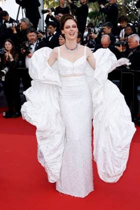 Coco Rocha at the premiere of the feature film Club Zero at the Festival de Cannes 2023 76 Cannes International Film Festival at the Palais des Festivals Cannes, 22 05 2023. Foto:xS.xGabschx xFuturexImage