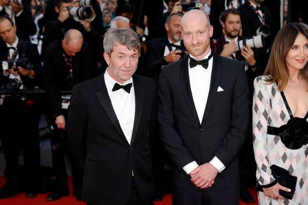 Philippe Bober and Lukas Turtur at the premiere of the feature film Club Zero at the Festival de Cannes 2023 76 Cannes International Film Festival at the Palais des Festivals Cannes, 22 05 2023. Foto:xS.xGabschx xFuturexImage