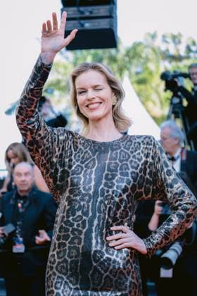 76e Festival International du Film de Cannes. MontÃ e des marches du film Club Zero . 76th International Cannes Film festival. Red crapet of Club Zero movie. 292407 2023-05-22 Cannes France Herzigova, Eva  Copyright: xTerencexBaelenx STAR_292407_012