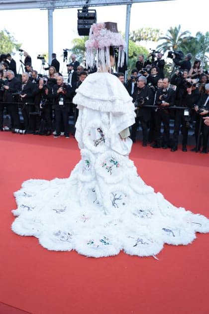 76e Festival International du Film de Cannes. MontÃ e des marches du film Club Zero . 76th International Cannes Film festival. Red crapet of Club Zero movie. 292407 2023-05-22 Cannes France  Copyright: xTerencexBaelenx STAR_292407_070