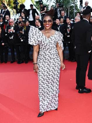 76th Cannes Film Festival 2023, evening 7 - Red Carpet film Club Zero . In the photo: Claudia Tagbo  Copyright: xSimonexcomix xipa-agency.netx xPoolxPhotoxEventsx01x IPA_IPA38136188