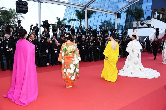76th Cannes Film Festival 2023, evening 7 - Red Carpet film Club Zero. In the photo: guests  Copyright: xSimonexComix xipa-agency.netx xPoolxPhotoxEventsx01x IPA_IPA38138197