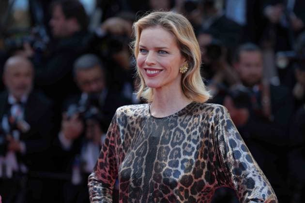 Eva Herzigova CELEBRITES : 76 eme festival de Cannes - Red Carpet du film Â« Club Zero Â» - Cannes - 22 05 2023 NorbertScanella Panoramic 
