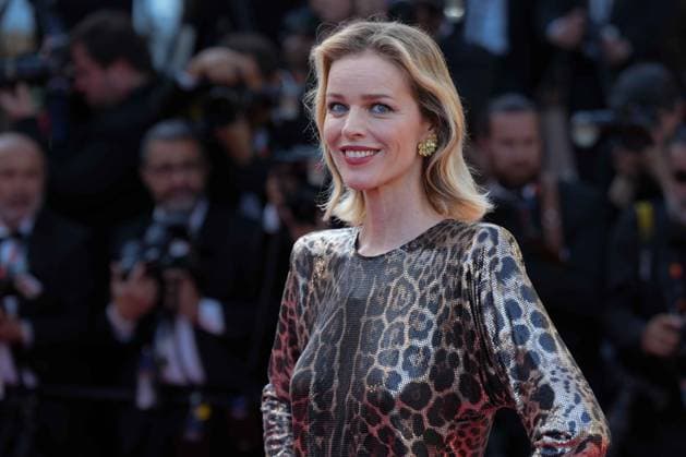 Eva Herzigova CELEBRITES : 76 eme festival de Cannes - Red Carpet du film Â« Club Zero Â» - Cannes - 22 05 2023 NorbertScanella Panoramic 