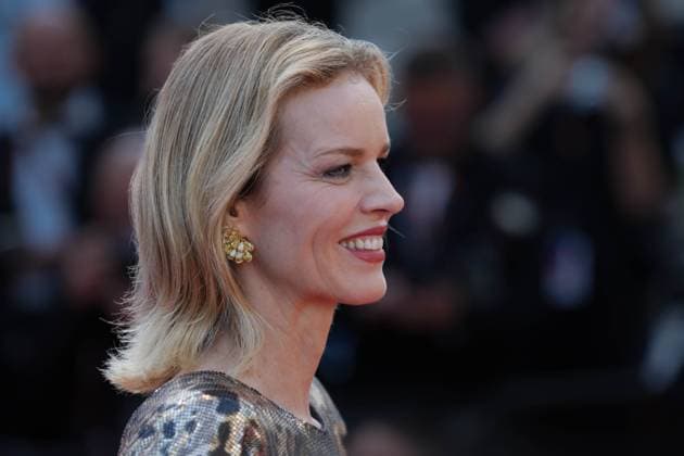 Eva Herzigova CELEBRITES : 76 eme festival de Cannes - Red Carpet du film Â« Club Zero Â» - Cannes - 22 05 2023 NorbertScanella Panoramic 