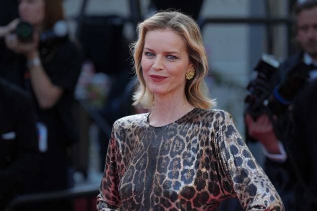 Eva Herzigova CELEBRITES : 76 eme festival de Cannes - Red Carpet du film Â« Club Zero Â» - Cannes - 22 05 2023 NorbertScanella Panoramic 