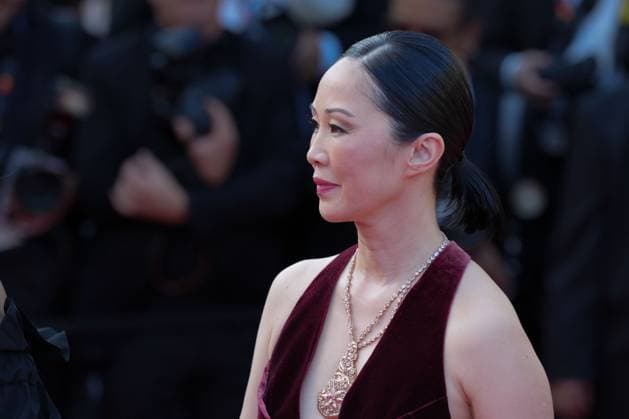 Linh-Dan Pham CELEBRITES : 76 eme festival de Cannes - Red Carpet du film Â« Club Zero Â» - Cannes - 22 05 2023 NorbertScanella Panoramic 