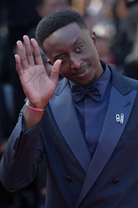 Ahmed Sylla CELEBRITES : 76 eme festival de Cannes - Red Carpet du film Â« Club Zero Â» - Cannes - 22 05 2023 NorbertScanella Panoramic 