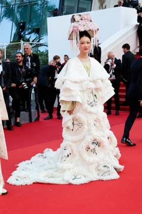 May 22, 2023: Emily Cheong attends the Club Zero premiere during the 76th Cannes Film Festival at Palais des Festivals in Cannes, France, on 22 May 2023. Photo: - ZUMAm179 20230522_zep_m179_035 Copyright: xAlecxMichaelx