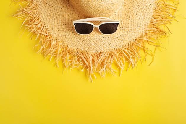 Sunglasses and straw hat on yellow background vacation travel planning mockup Sunglasses and straw hat on yellow background vacation travel planning mockup Copyright: xZoonar.com OlenaxMykhaylovax 19988733