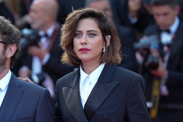 Maria Leon CELEBRITES : 76 eme festival de Cannes - Red Carpet du film Â« Club Zero Â» - Cannes - 22 05 2023 NorbertScanella Panoramic 