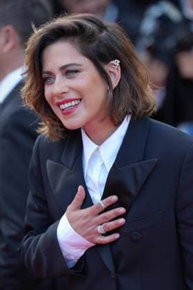 Maria Leon CELEBRITES : 76 eme festival de Cannes - Red Carpet du film Â« Club Zero Â» - Cannes - 22 05 2023 NorbertScanella Panoramic 
