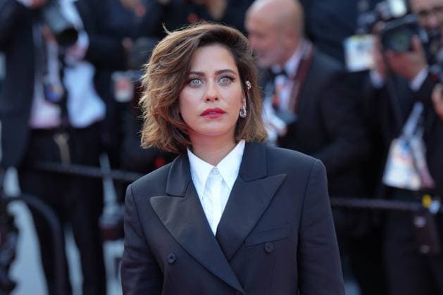 Maria Leon CELEBRITES : 76 eme festival de Cannes - Red Carpet du film Â« Club Zero Â» - Cannes - 22 05 2023 NorbertScanella Panoramic 