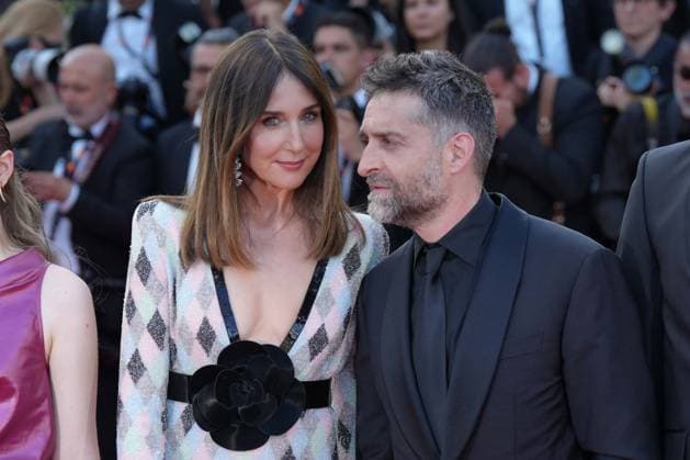Elsa Zylberstein CELEBRITES : 76 eme festival de Cannes - Red Carpet du film Â« Club Zero Â» - Cannes - 22 05 2023 NorbertScanella Panoramic 