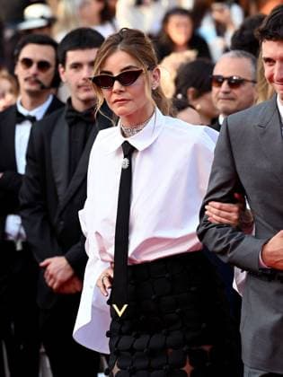 76th Cannes Film Festival 2023, evening 7 - Red Carpet film Club Zero. In the photo: Clotilde Courau  Copyright: xSimonexComix xipa-agency.netx xPoolxPhotoxEventsx01x IPA_IPA38139580