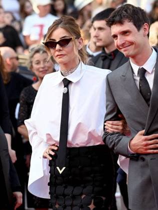 76th Cannes Film Festival 2023, evening 7 - Red Carpet film Club Zero. In the photo: Clotilde Courau  Copyright: xSimonexComix xipa-agency.netx xPoolxPhotoxEventsx01x IPA_IPA38139583