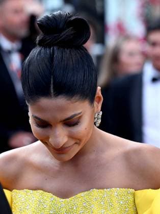 76th Cannes Film Festival 2023, evening 7 - Red Carpet film Club Zero . In the photo Farhana Bodi  Copyright: xManuelexMangiarottix xipa-agencyx xPoolxPhotoxEventsx01x IPA_IPA38139725