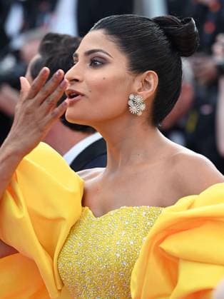 76th Cannes Film Festival 2023, evening 7 - Red Carpet film Club Zero . In the photo Farhana Bodi  Copyright: xManuelexMangiarottix xipa-agencyx xPoolxPhotoxEventsx01x IPA_IPA38139766