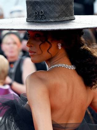 76th Cannes Film Festival 2023, evening 7 - Red Carpet film Club Zero . In the photo Cindy Bruna  Copyright: xManuelexMangiarottix xipa-agencyx xPoolxPhotoxEventsx01x IPA_IPA38139883