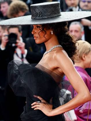 76th Cannes Film Festival 2023, evening 7 - Red Carpet film Club Zero . In the photo Cindy Bruna  Copyright: xManuelexMangiarottix xipa-agencyx xPoolxPhotoxEventsx01x IPA_IPA38139890