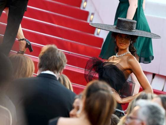 76th Cannes Film Festival 2023, evening 7 - Red Carpet film Club Zero . In the photo Cindy Bruna  Copyright: xManuelexMangiarottix xipa-agencyx xPoolxPhotoxEventsx01x IPA_IPA38139903