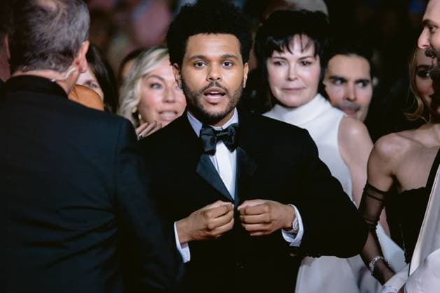 76eme Festival International du Film de Cannes. Montee des marches de The Idol. 76th International Cannes Film Festival. red Carpet of The Idol. 292423 2023-05-22 Alpes-Maritimes Cannes France Tesfaye, Abel ( The Weeknd )  Copyright: xTerencexBaelenx STAR_292423_001