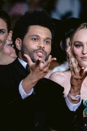 76eme Festival International du Film de Cannes. Montee des marches de The Idol. 76th International Cannes Film Festival. red Carpet of The Idol. 292423 2023-05-22 Alpes-Maritimes Cannes France Tesfaye, Abel ( The Weeknd )  Copyright: xTerencexBaelenx STAR_292423_009