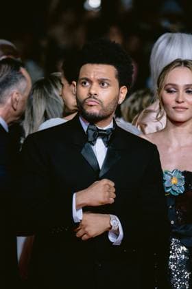 76eme Festival International du Film de Cannes. Montee des marches de The Idol. 76th International Cannes Film Festival. red Carpet of The Idol. 292423 2023-05-22 Alpes-Maritimes Cannes France Tesfaye, Abel ( The Weeknd )  Copyright: xTerencexBaelenx STAR_292423_019