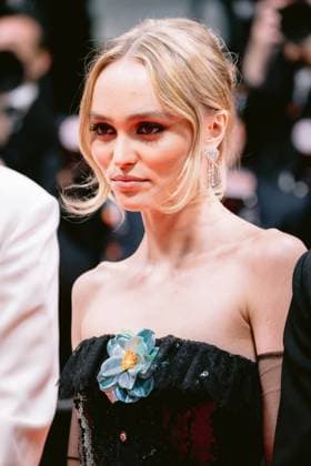 76eme Festival International du Film de Cannes. Montee des marches de The Idol. 76th International Cannes Film Festival. red Carpet of The Idol. 292423 2023-05-22 Alpes-Maritimes Cannes France Depp-Paradis, Lily Rose  Copyright: xTerencexBaelenx STAR_292423_026