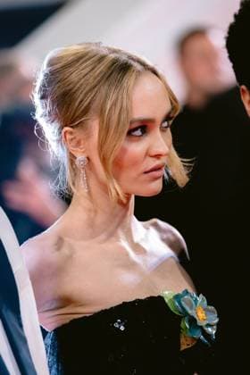 76eme Festival International du Film de Cannes. Montee des marches de The Idol. 76th International Cannes Film Festival. red Carpet of The Idol. 292423 2023-05-22 Alpes-Maritimes Cannes France Depp-Paradis, Lily Rose  Copyright: xTerencexBaelenx STAR_292423_046