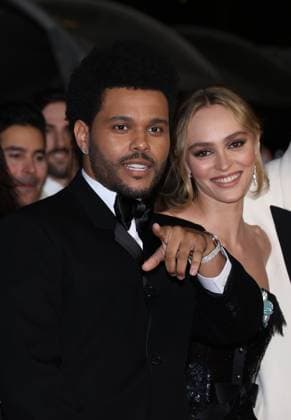 May 22, 2023, CANNES, FRANCE: Abel The Weeknd Tesfaye and Lily Rose Depp attends the The Idol red carpet during the 76th annual Cannes film festival at Palais des Festivals on May 22, 2023 in Cannes, France. CANNES FRANCE - ZUMAs181 20230522_zea_s181_112 Copyright: xDGPx