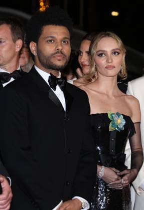 May 22, 2023, CANNES, FRANCE: Abel The Weeknd Tesfaye and Lily Rose Depp attend the The Idol red carpet during the 76th annual Cannes film festival at Palais des Festivals on May 22, 2023 in Cannes, France. CANNES FRANCE - ZUMAs181 20230522_zea_s181_122 Copyright: xDGPx