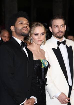 May 22, 2023, CANNES, FRANCE: Abel The Weeknd Tesfaye and Lily Rose Depp attend the The Idol red carpet during the 76th annual Cannes film festival at Palais des Festivals on May 22, 2023 in Cannes, France. CANNES FRANCE - ZUMAs181 20230522_zea_s181_128 Copyright: xDGPx